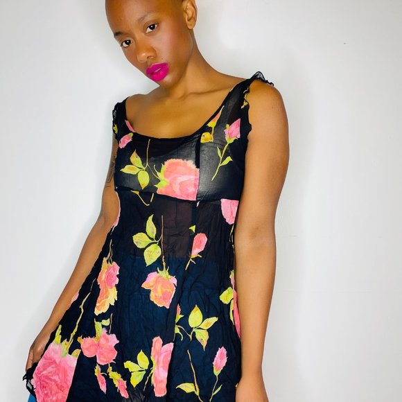 Betsey Johnson Tops - DEADSTOCK BETSEY JOHNSON FLORAL SLIP